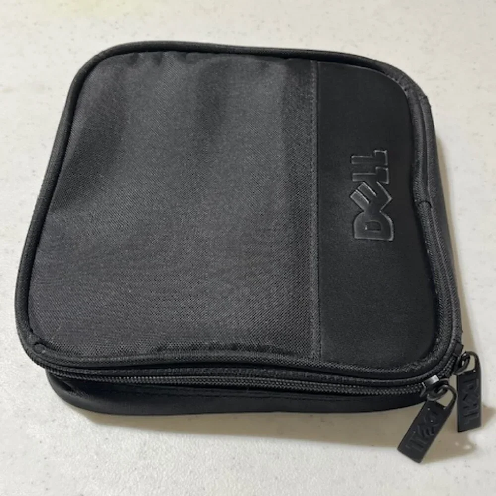 DELL Zip Around Portable CD/DVD/Computer Accessory Cushioned Travel Case 7